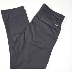 Twillory Performance Tech Fabric Tailored Fit Mens 33x30 (33x28) Golf Pants Gray